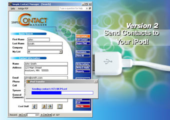 A Simple Contact Manager Screenshot